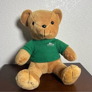 Lacoste Plush Bear with Green Shirt